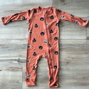 Kyte Baby Pumpkin Zippered Romper (18-24M)